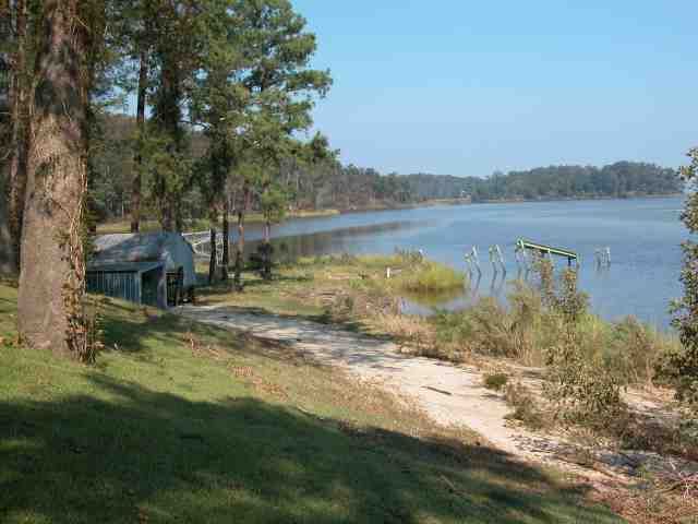 View up the creek after Isabel